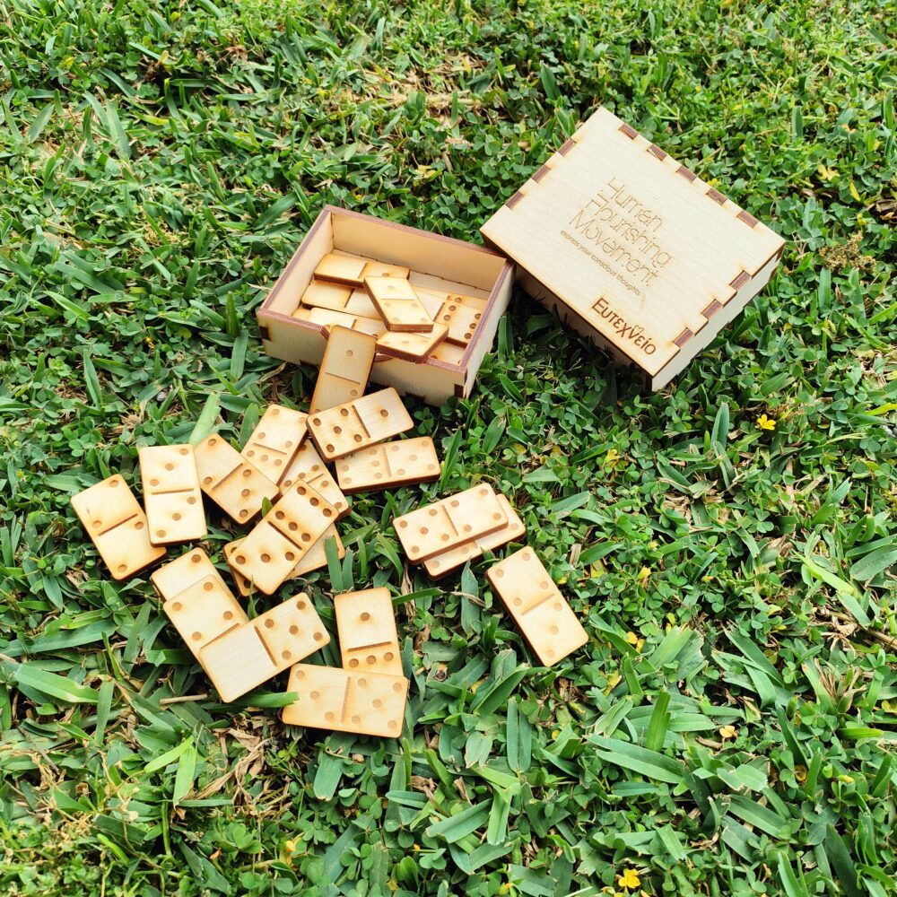 Wooden Handmade Domino Game
